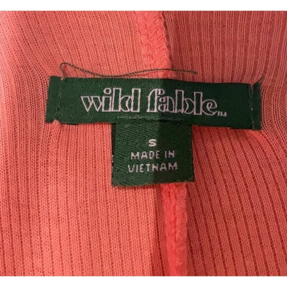 Wild Fable Pink Red Lace Trim Mini Dress • Coquette Babydoll Grunge Y2K Revive S - Picture 11 of 13